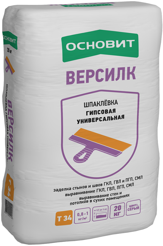 Универсальная гипсовая шпаклёвка